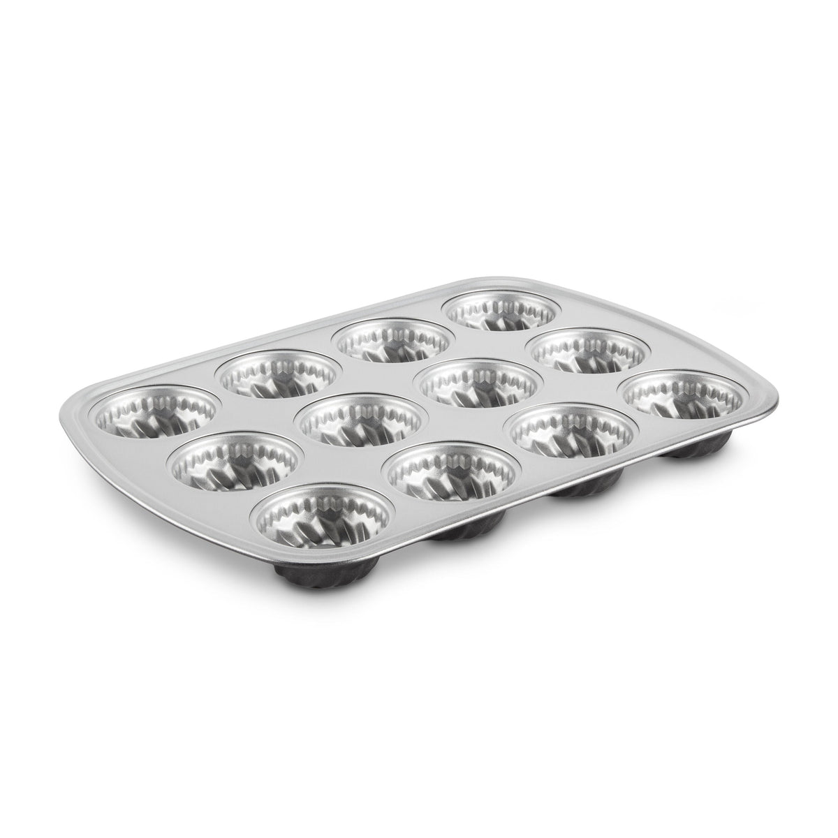 Chef's Classic™ Non-Stick 12-Cup Mini Fluted Cake Pan