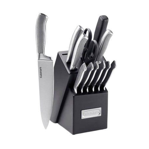 Graphix Collection 13 Piece Stainless Steel Knife Block Set